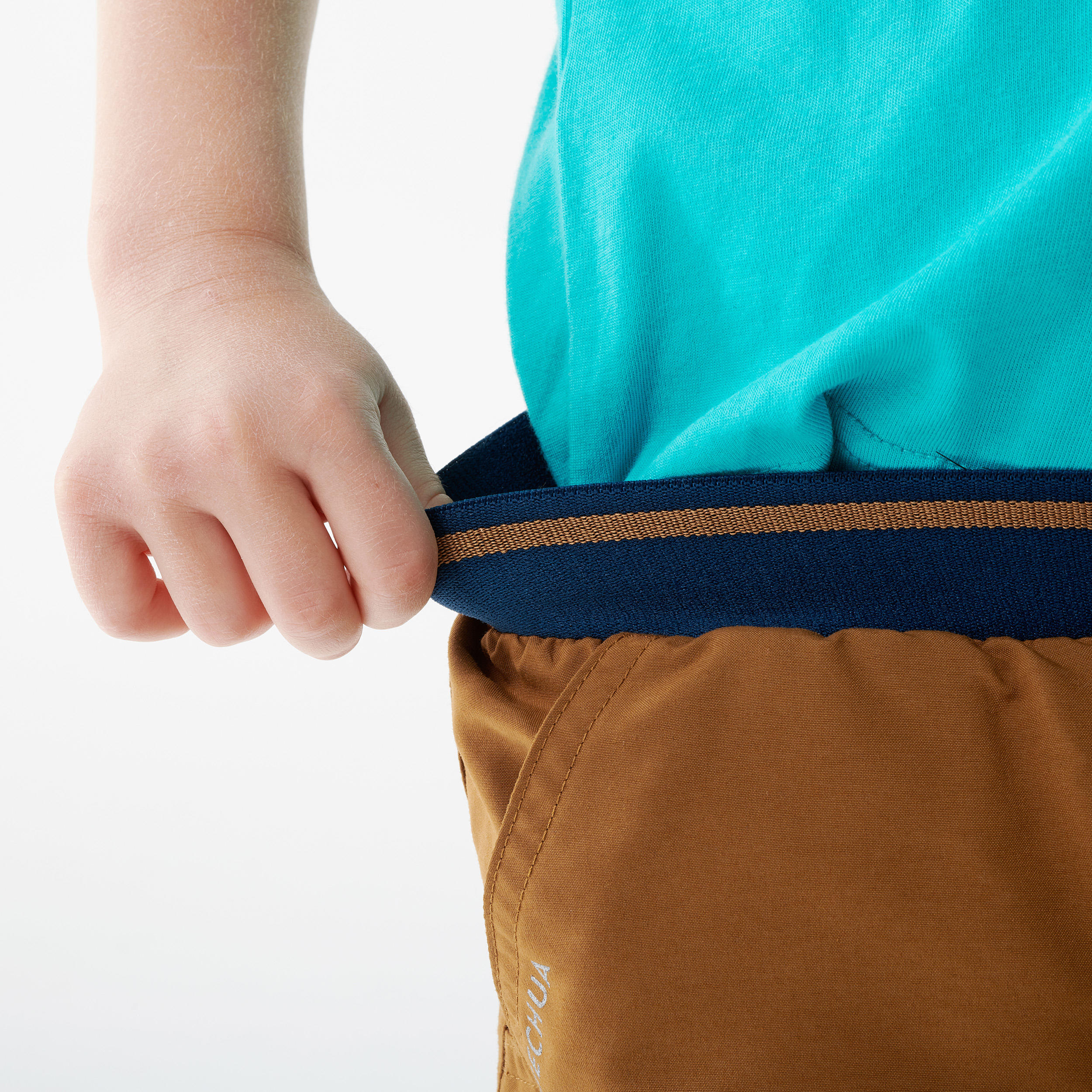Kids’ Water-Repellent Hiking Pants, SH 100 Age 2–6 - QUECHUA