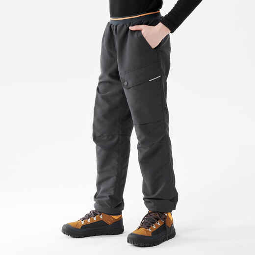 
      Wanderhose Kinder Gr. 122-170 warm wasserabweisend Winterwandern - SH100 grau
  