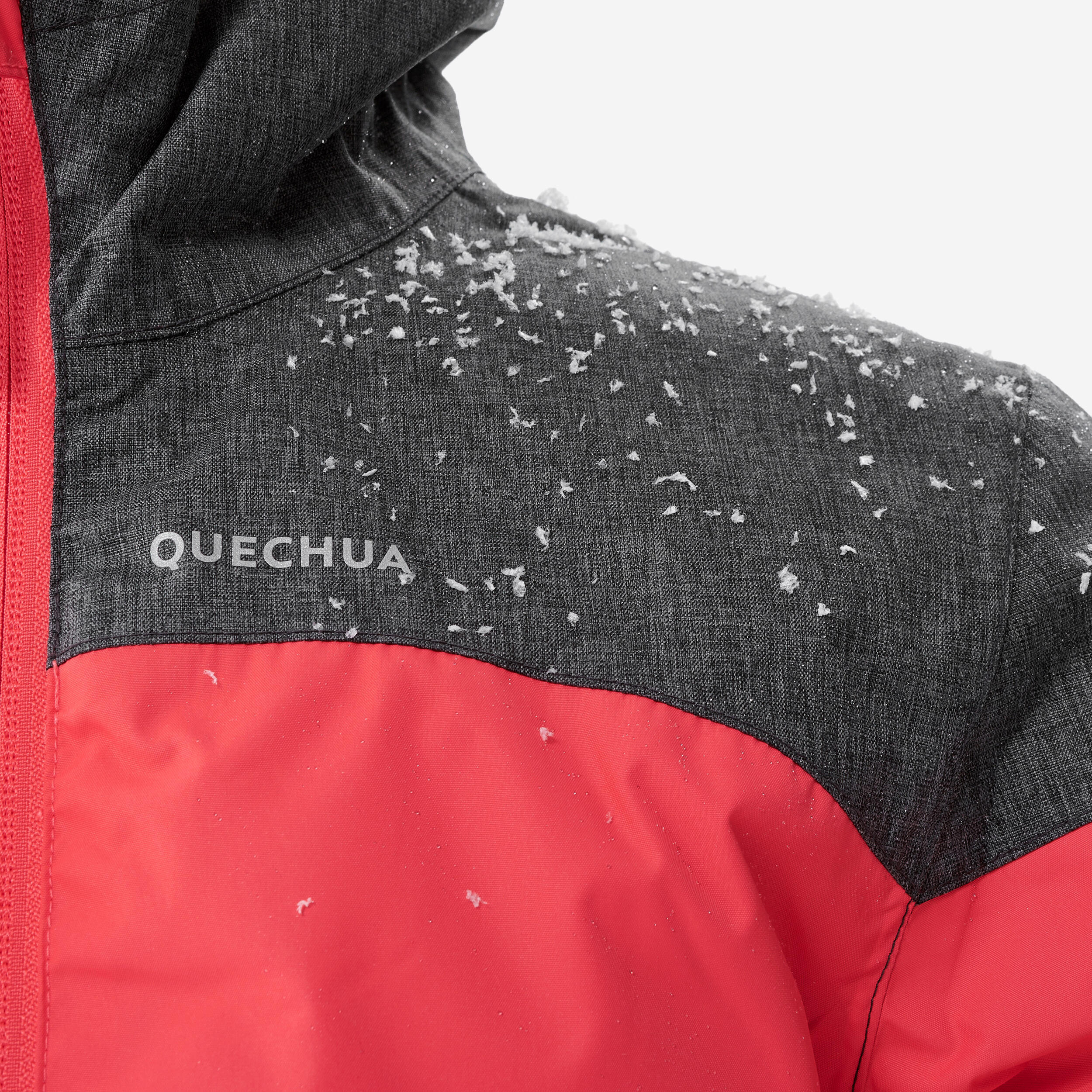 Manteau d'hiver imperméable enfant – SH 100 rose - QUECHUA