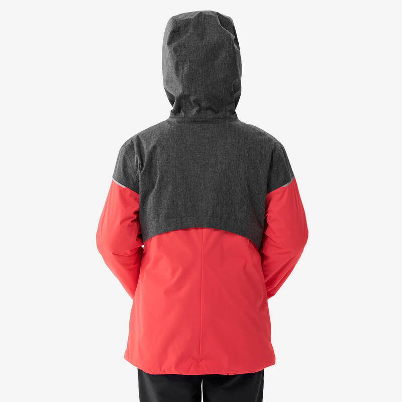 Chlapecká turistická nepromokavá bunda do -3 °C SH 100 X-Warm