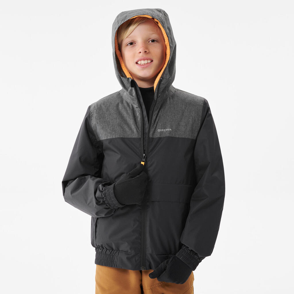 Bērnu (7–15 gadi) silta, ūdensnecaurlaidīga pārgājienu jaka “SH100 X-Warm”