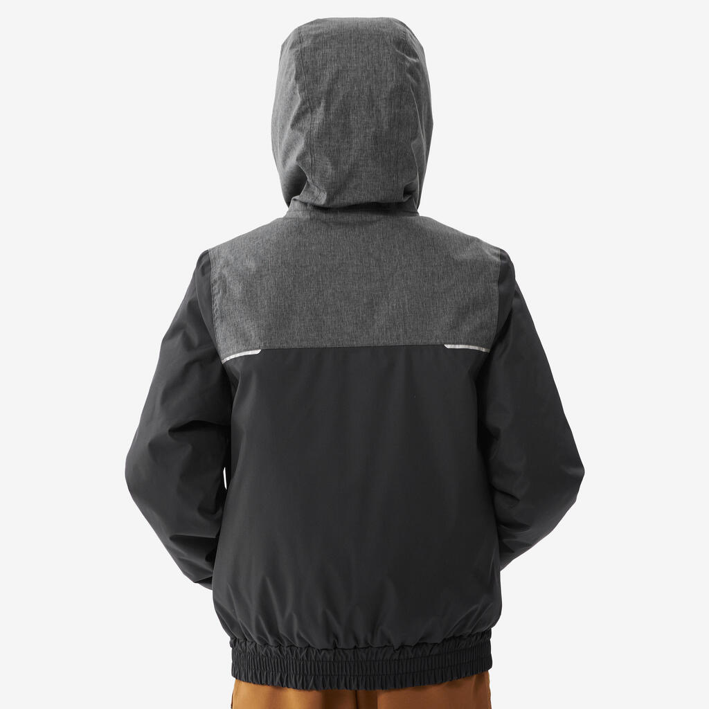 Detská zimná turistická bunda SH100 X-Warm do -3,5 °C nepremokavá 7-15 rokov