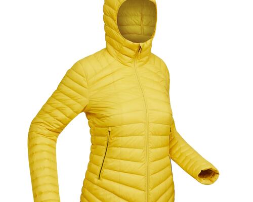 FORCLAZ W Down Jacket Trek 100 - Yello AW19 AW20