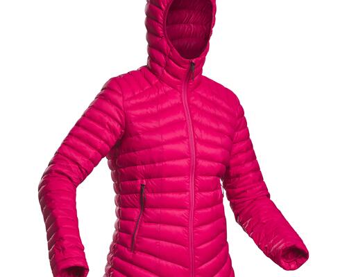 FORCLAZ W Down jacket TREK 100 - Pink AW19 AW20