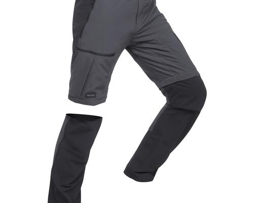 FORCLAZ M Zip-Off Trous Trek 500 - Gry SS20 AW20