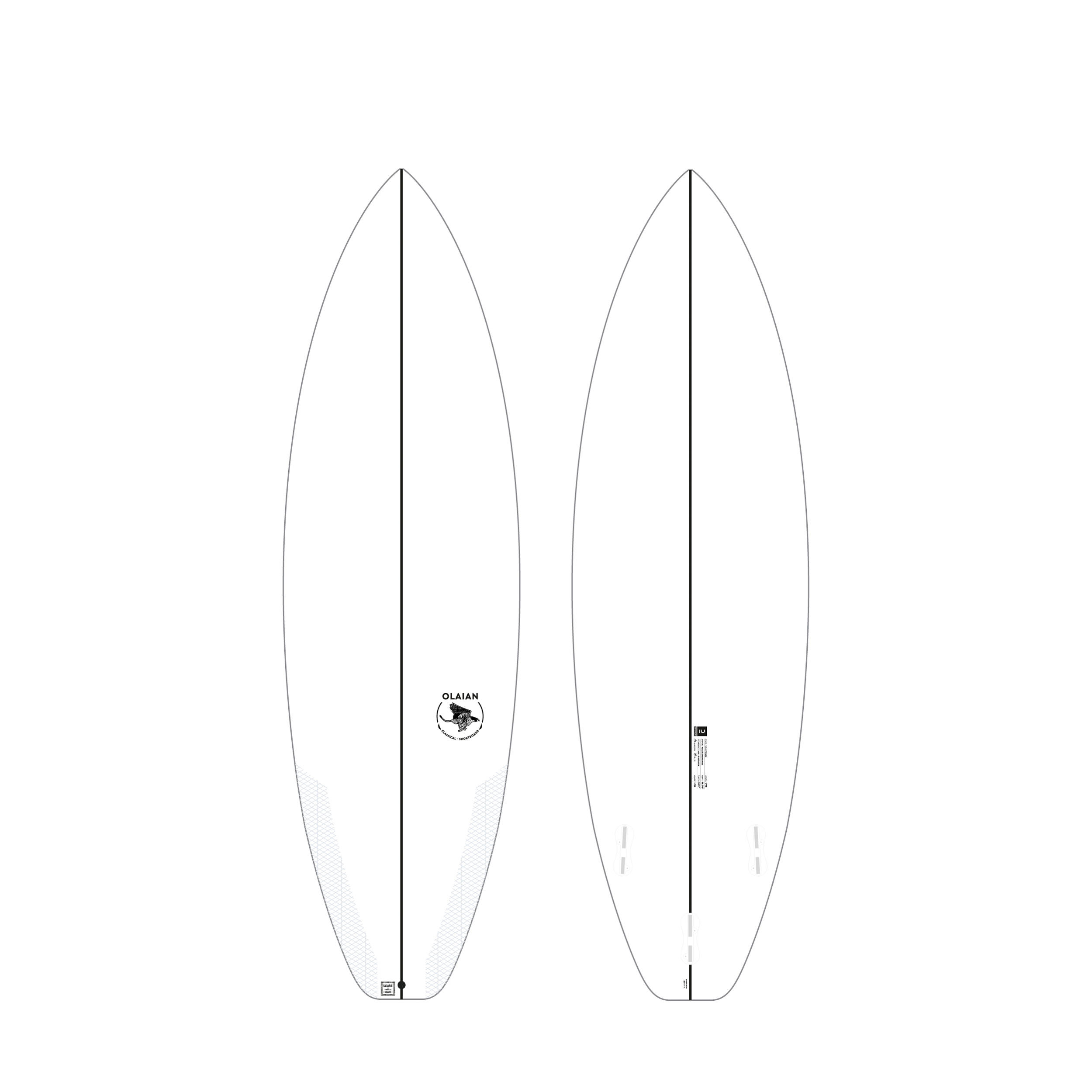 SHORTBOARD 900 5'10" 30 L. Supplied with 3 FCS2 fins 18/19