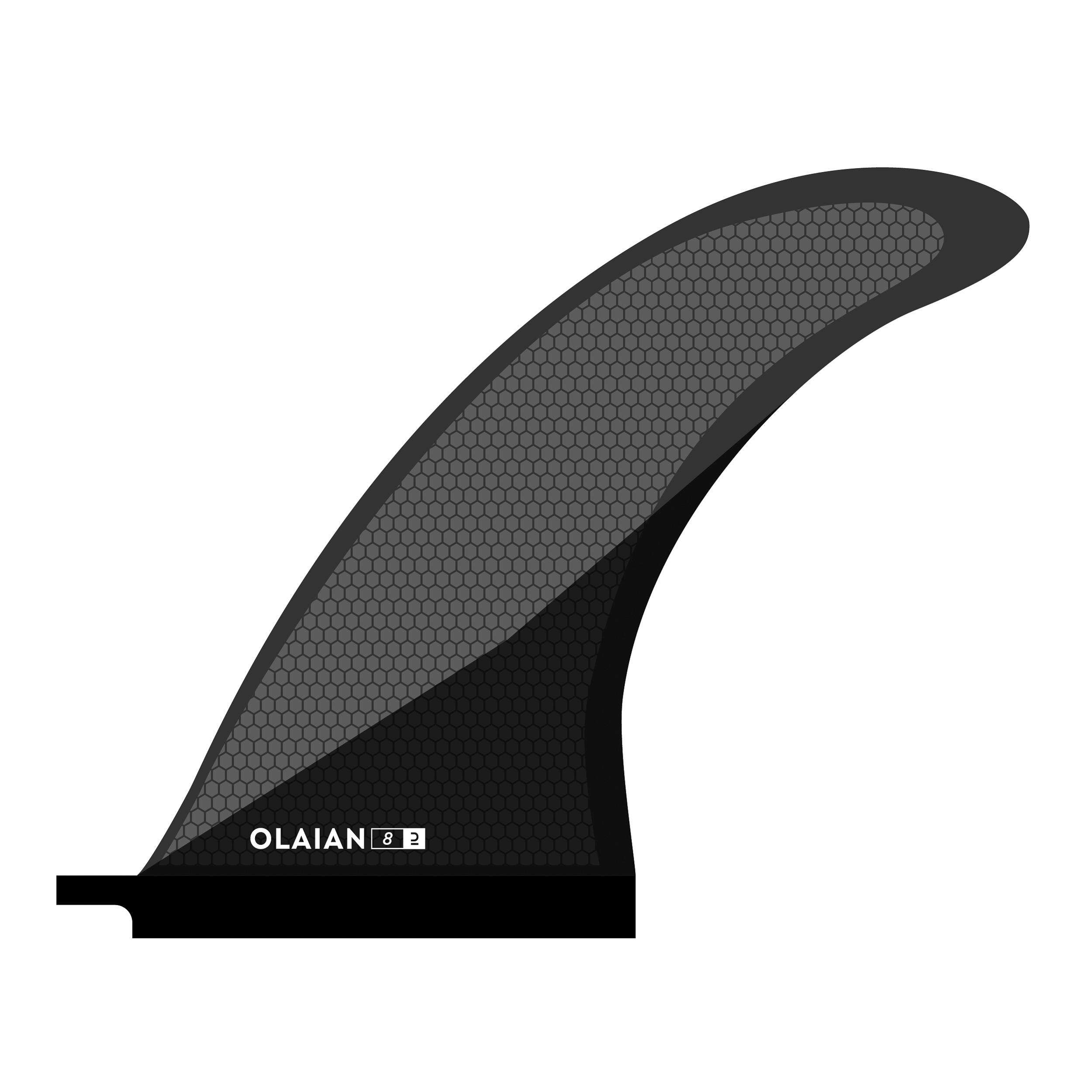 OLAIAN Finne Verbundstoff US-Finnenbox für Longboard 900 8″ | 03583787625637 OLAIAN Finne Verbundstoff US-Finnenbox für Longboard 900 8″ | 03583787625637