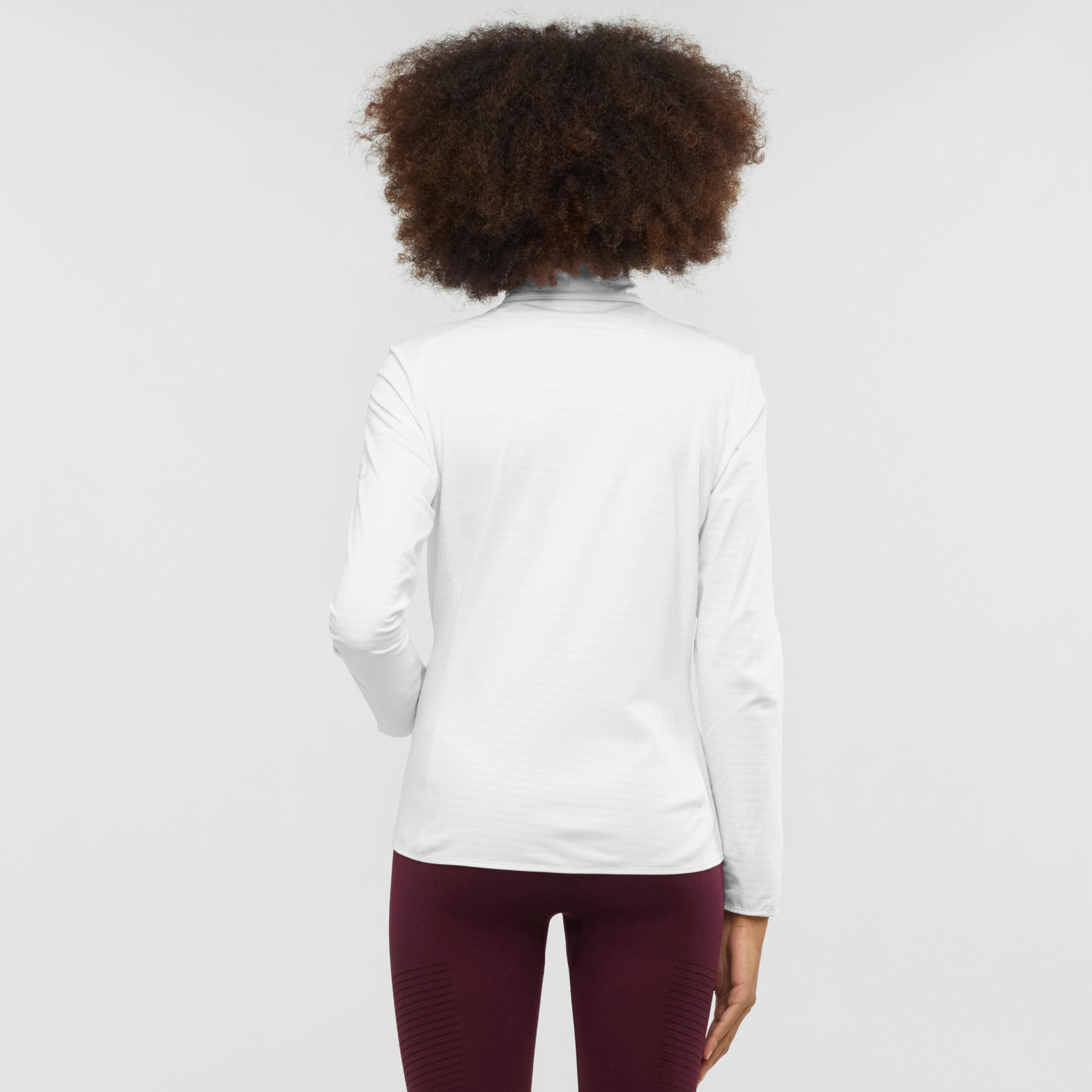 Fleece jas Salomon voor bergwandelen dames - Outrack 3/3