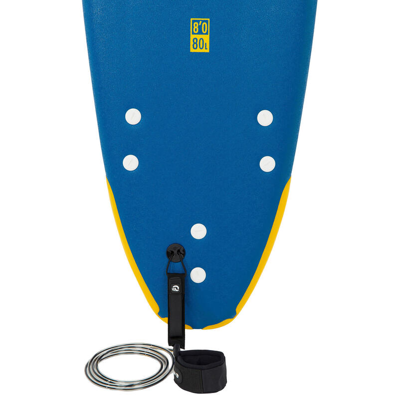 PRODUCTO OCASIÓN: CLASE A - Tabla Surf Malibú Espuma Olaian 500 School 8´.