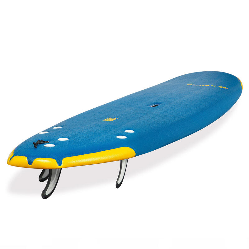 PRODUCTO OCASIÓN: CLASE A - Tabla Surf Malibú Espuma Olaian 500 School 8´.