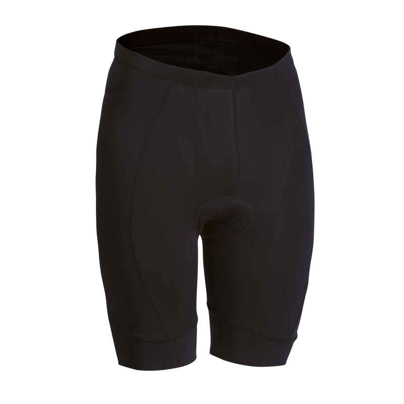 Essential Bibless Road Cycling Shorts - Black