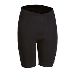 CULOTTE CICLISMO CARRETERA CORTO HOMBRE SIN TIRANTES TRIBAN ESSENCIAL NEGRO