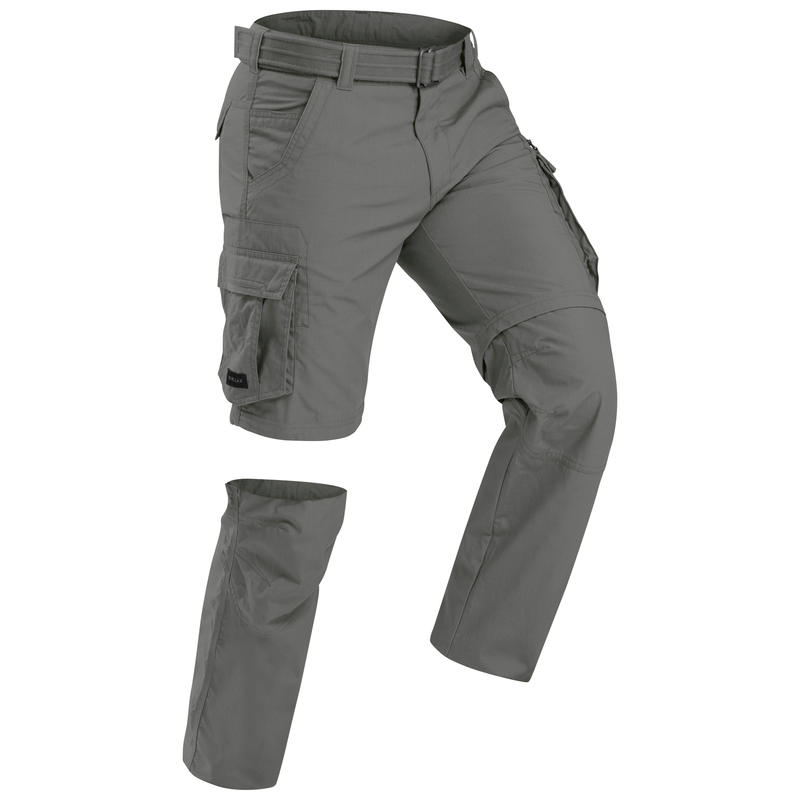 Pantalon cargo modulable de trek voyage - TRAVEL 100 MODUL kaki homme -  Decathlon Cote d'Ivoire