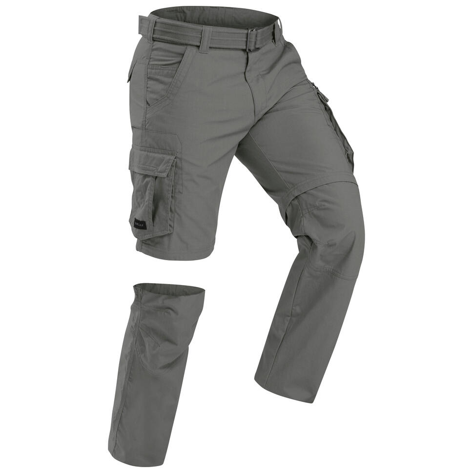 Spodnie trekkingowe męskie Forclaz Travel 500 2w1