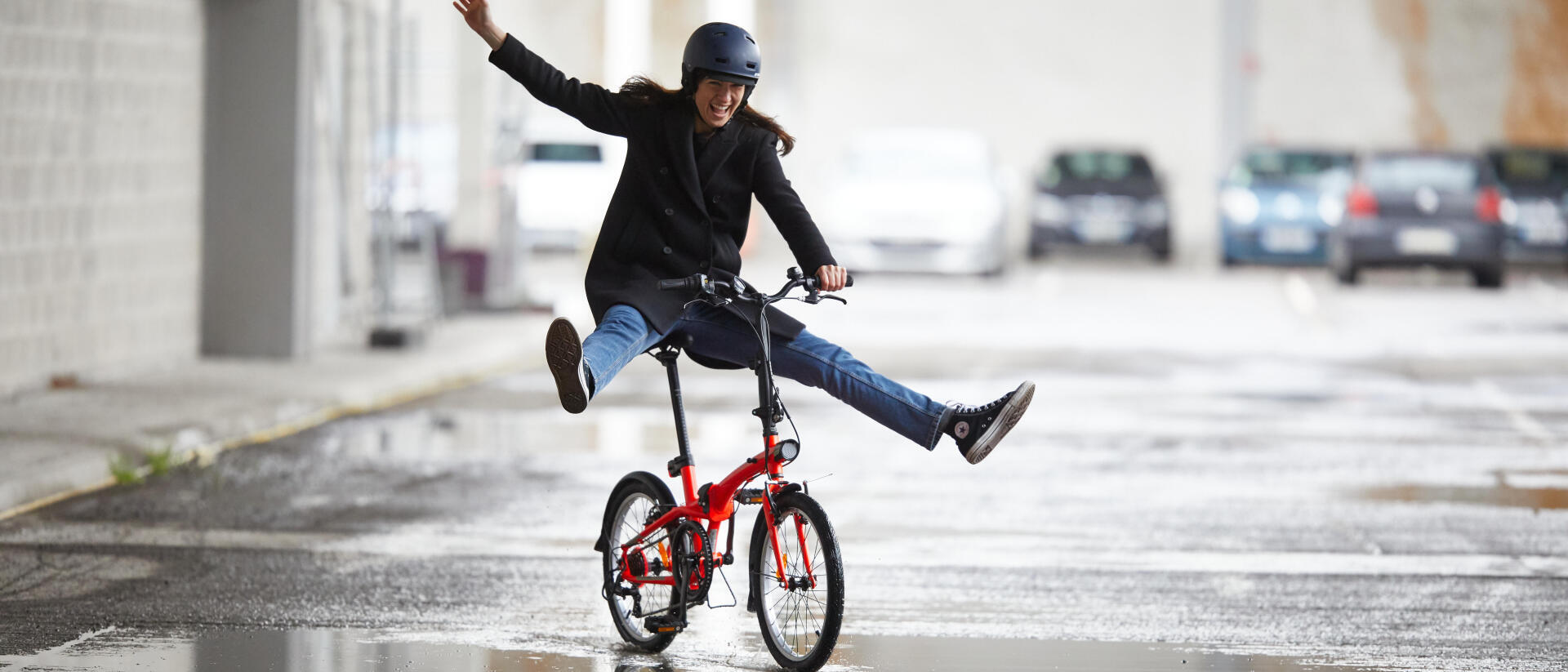 Comment faire du vélo sous la pluie ?