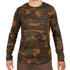 Men's Full Sleeve T-Shirt 100 - Camo Green/Brown