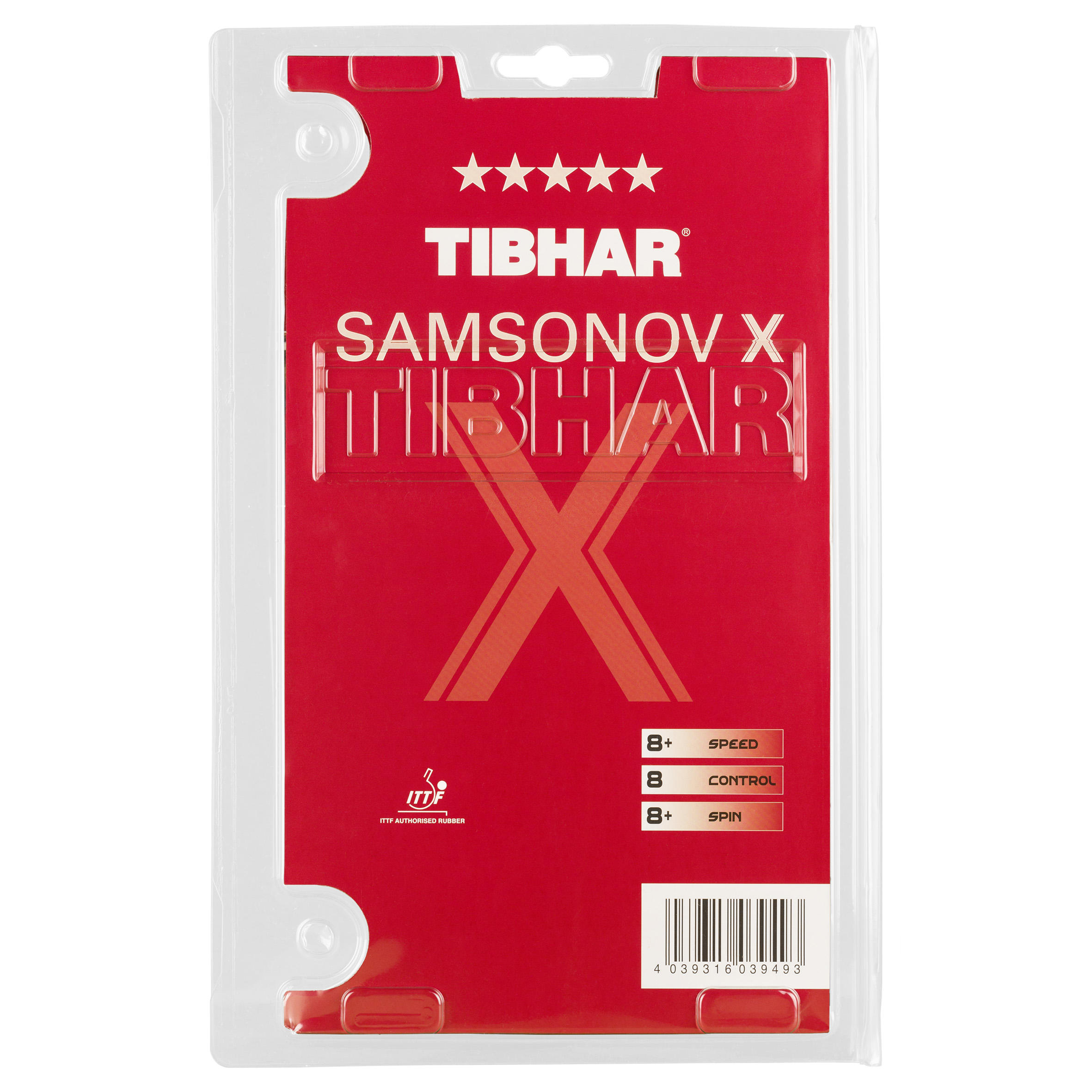 Table Tennis Bat Tibhar Samsonov X 4/4
