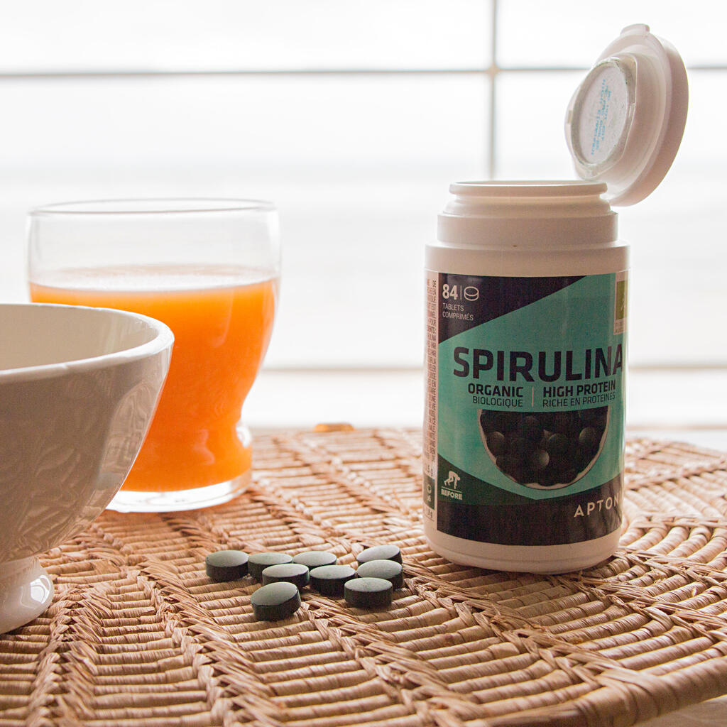 Bio-Spirulinatabletten für eine dreiwöchige Kur 84 × 0,5g