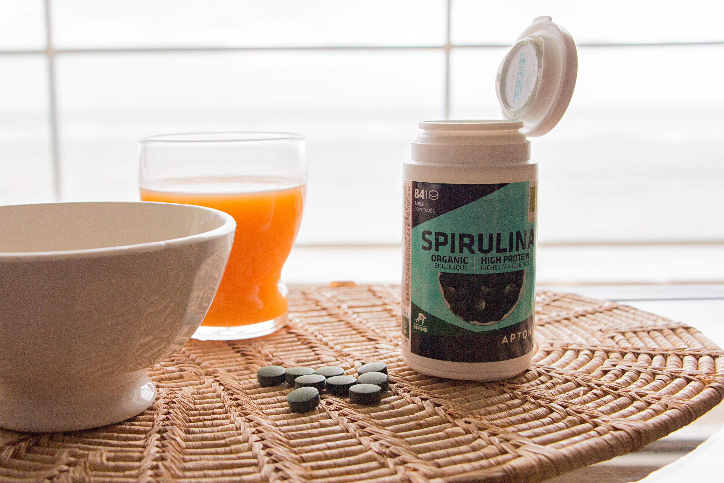 Spirulina tablets for 3-week course of treatment 84x0.5 g 2/3