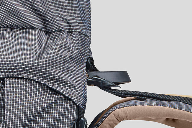 What are the straps between the top of the shoulder straps and the top of the back of the bag for?