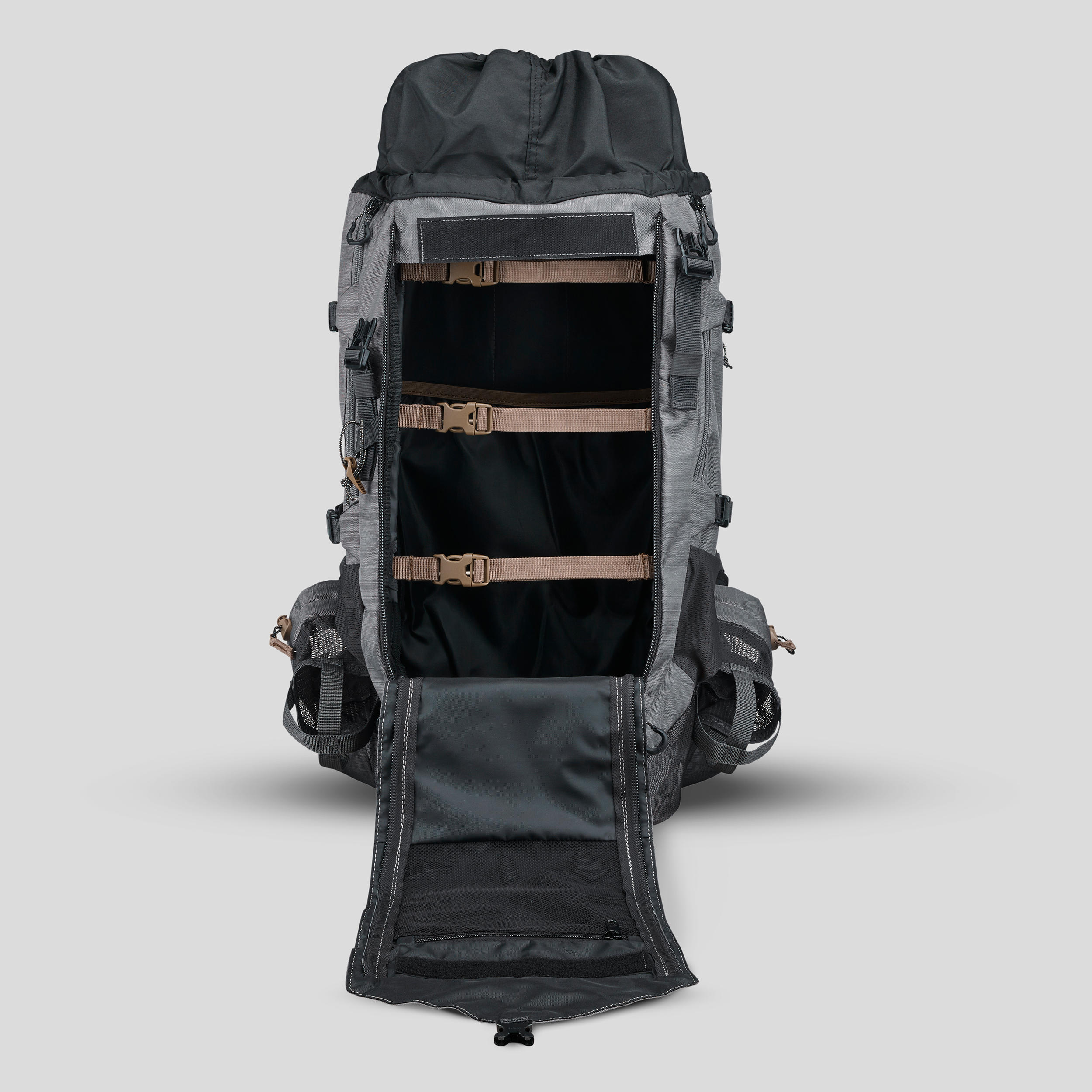 Рюкзак для горных походов мужской TREK 900 SYMBIUM 50+10 л FORCLAZ