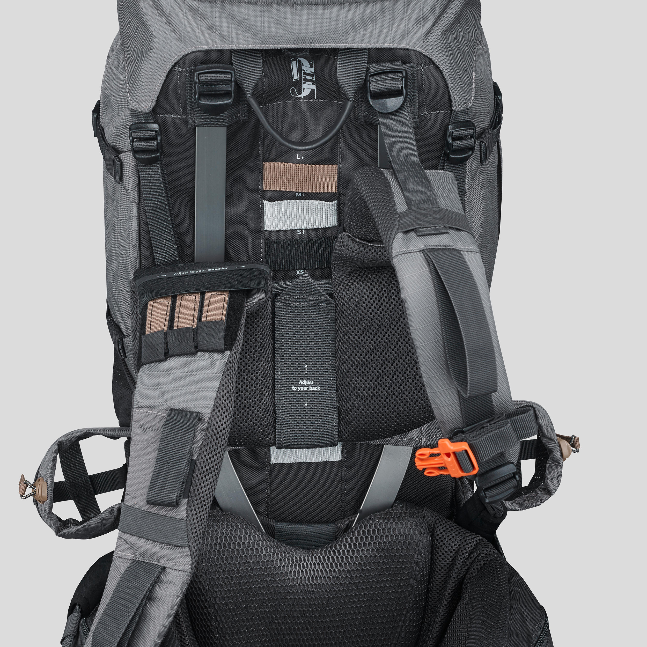 Рюкзак для горных походов мужской TREK 900 SYMBIUM 50+10 л FORCLAZ