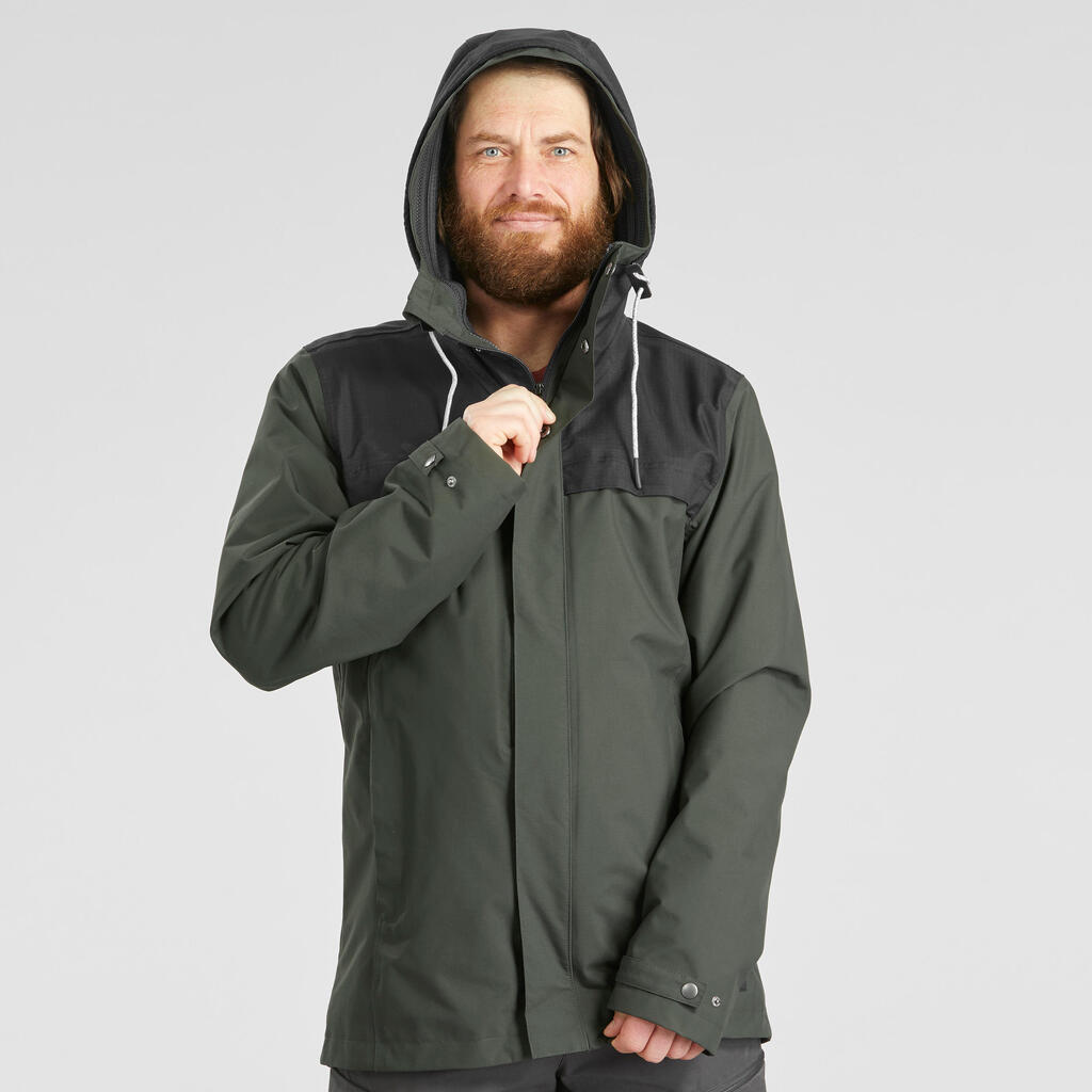 3-in-1 Winterjacke Travel 100 wasserdicht Komfort bis 0 °C Herren ocker