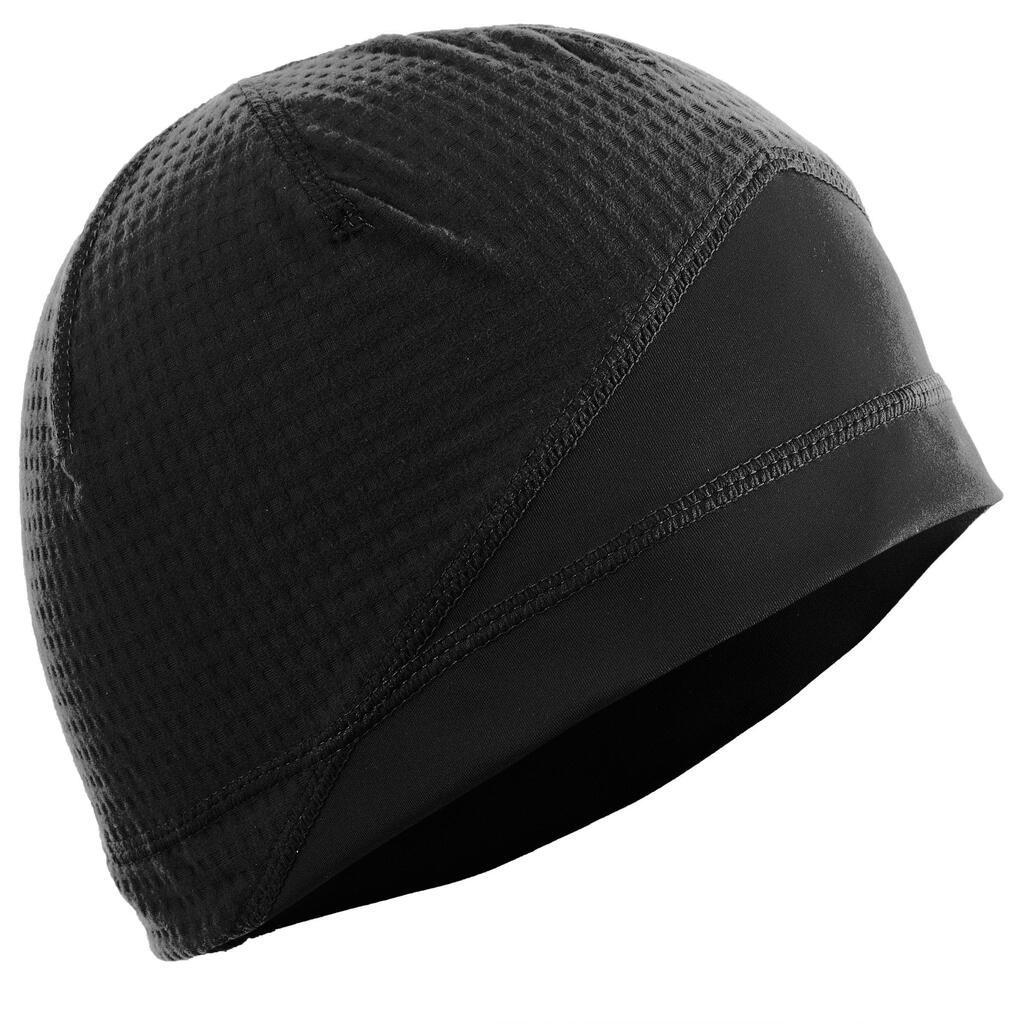 Laste murdmaasuusatamise müts „XC S Beanie 500“, must