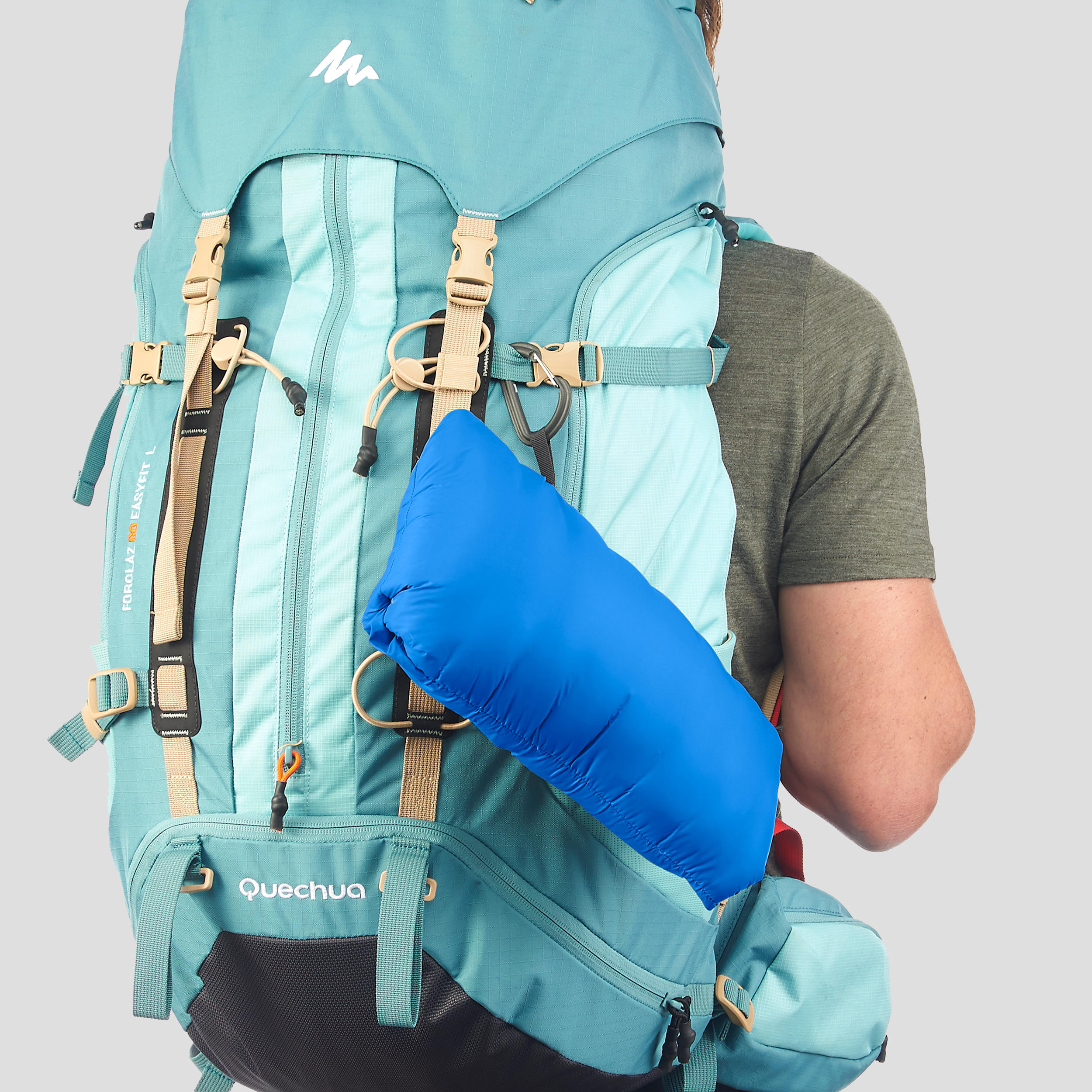 down feather jacket decathlon