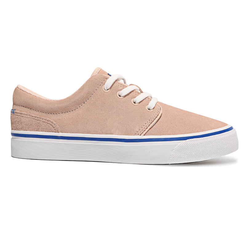 Adult Low-Top Skateboarding Longboarding Shoes Vulca 100 Olym CN Pink