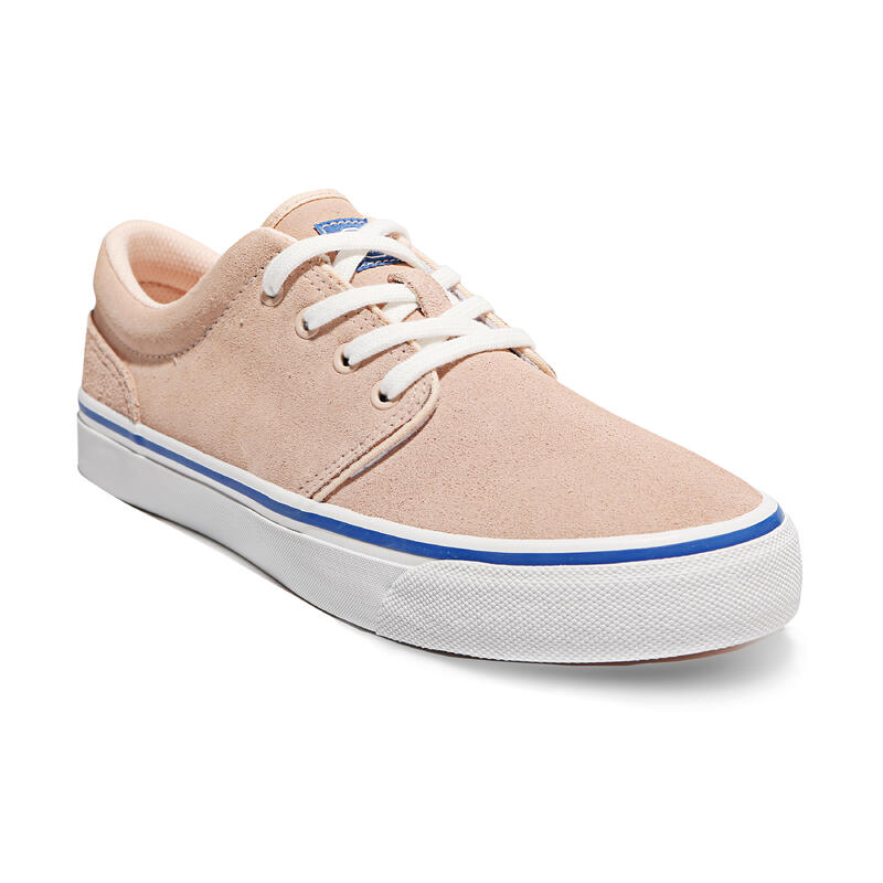 Adult Low-Top Skateboarding Longboarding Shoes Vulca 100 Olym CN Pink