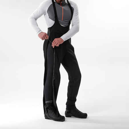 Men's Cross-Country Ski Over-Trousers XC S OVERP 900 - Black