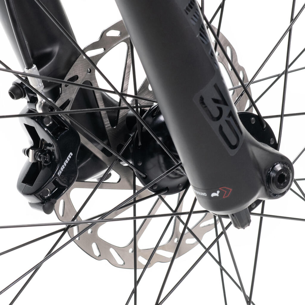 Bicicleta de montaña Rockrider AM 100 V2 29 Gris SRAM NX 12 vel 140 mm
