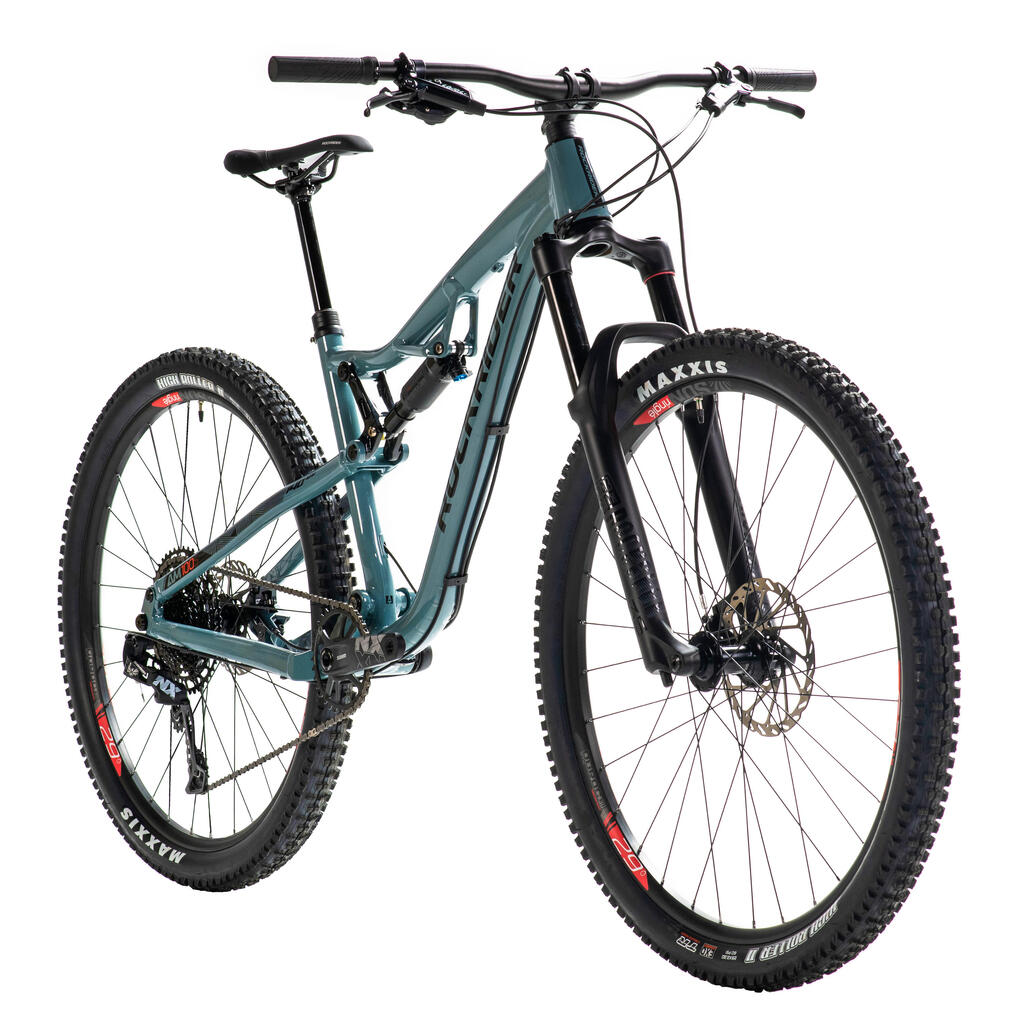Bicicleta de montaña Rockrider AM 100 V2 29 Gris SRAM NX 12 vel 140 mm