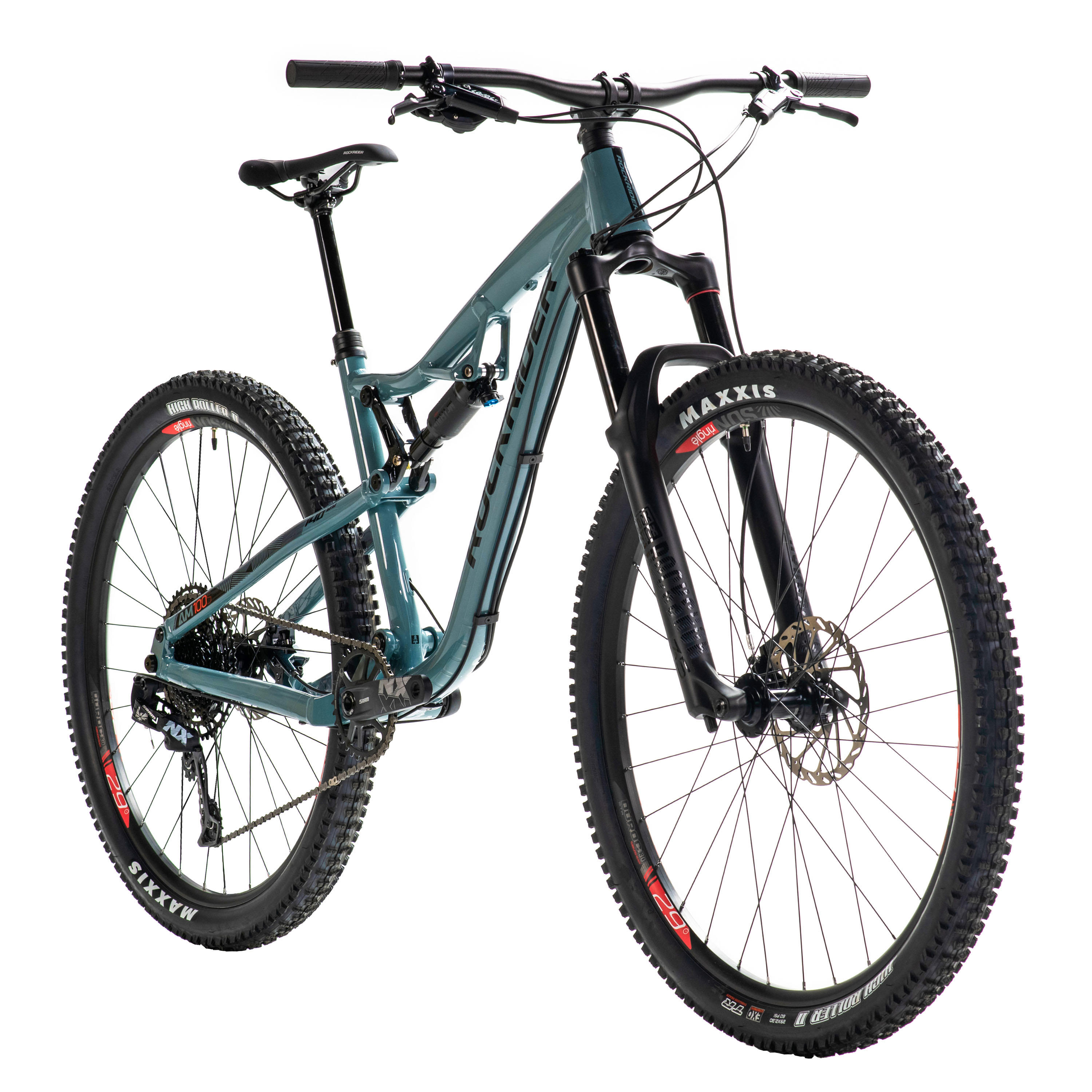 Mountain Bike Rockrider AM 100 V2 29 Grey SRAM NX 12 Speed 140mm - Decathlon