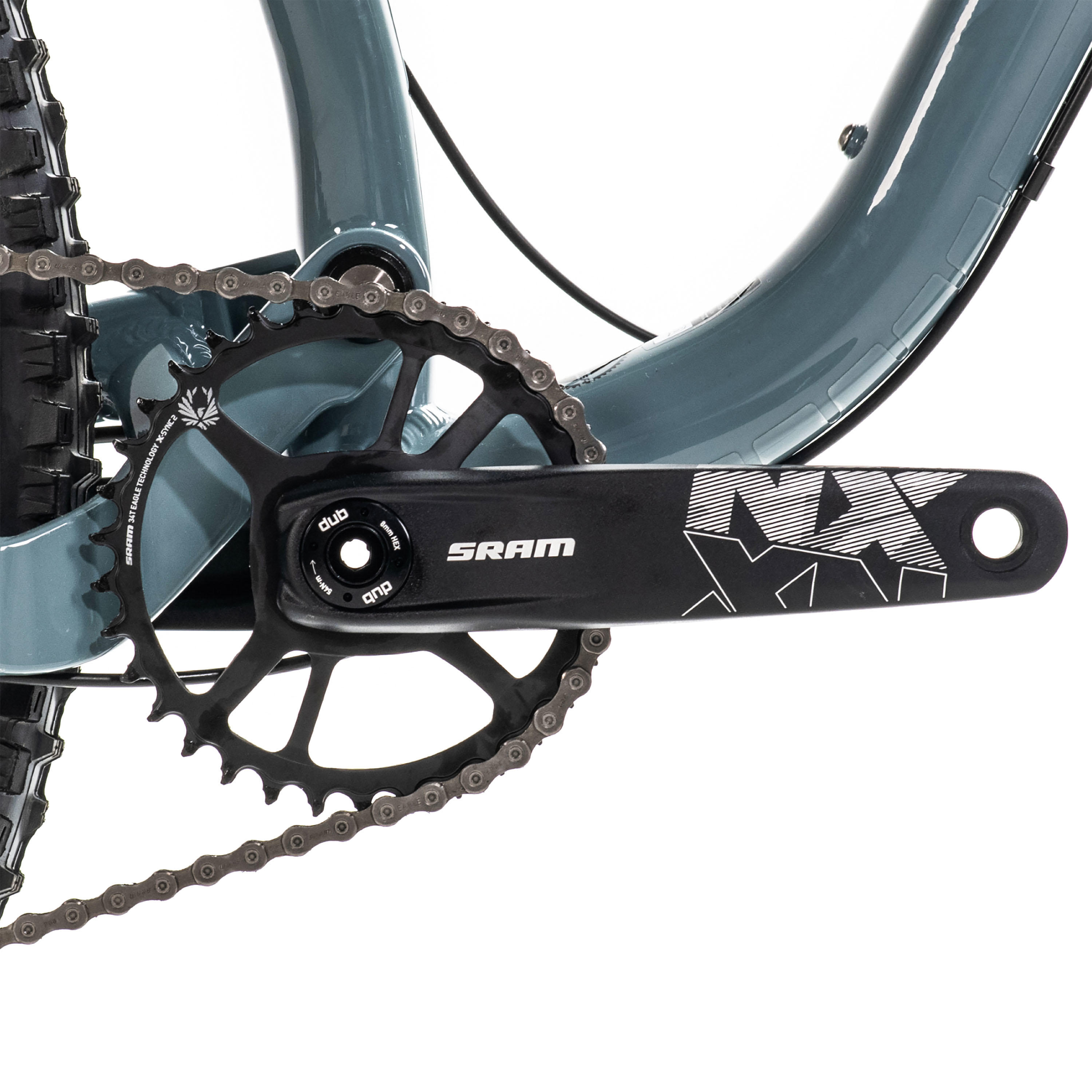 Bicicleta de montaña Rin 29" transmisión Rockrider SRAM NX 12V - Gris 7/13