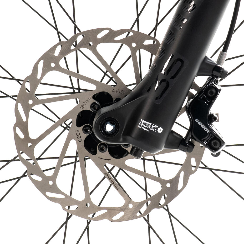 Bicicleta de montaña Rockrider AM 100 V2 29 Gris SRAM NX 12 vel 140 mm