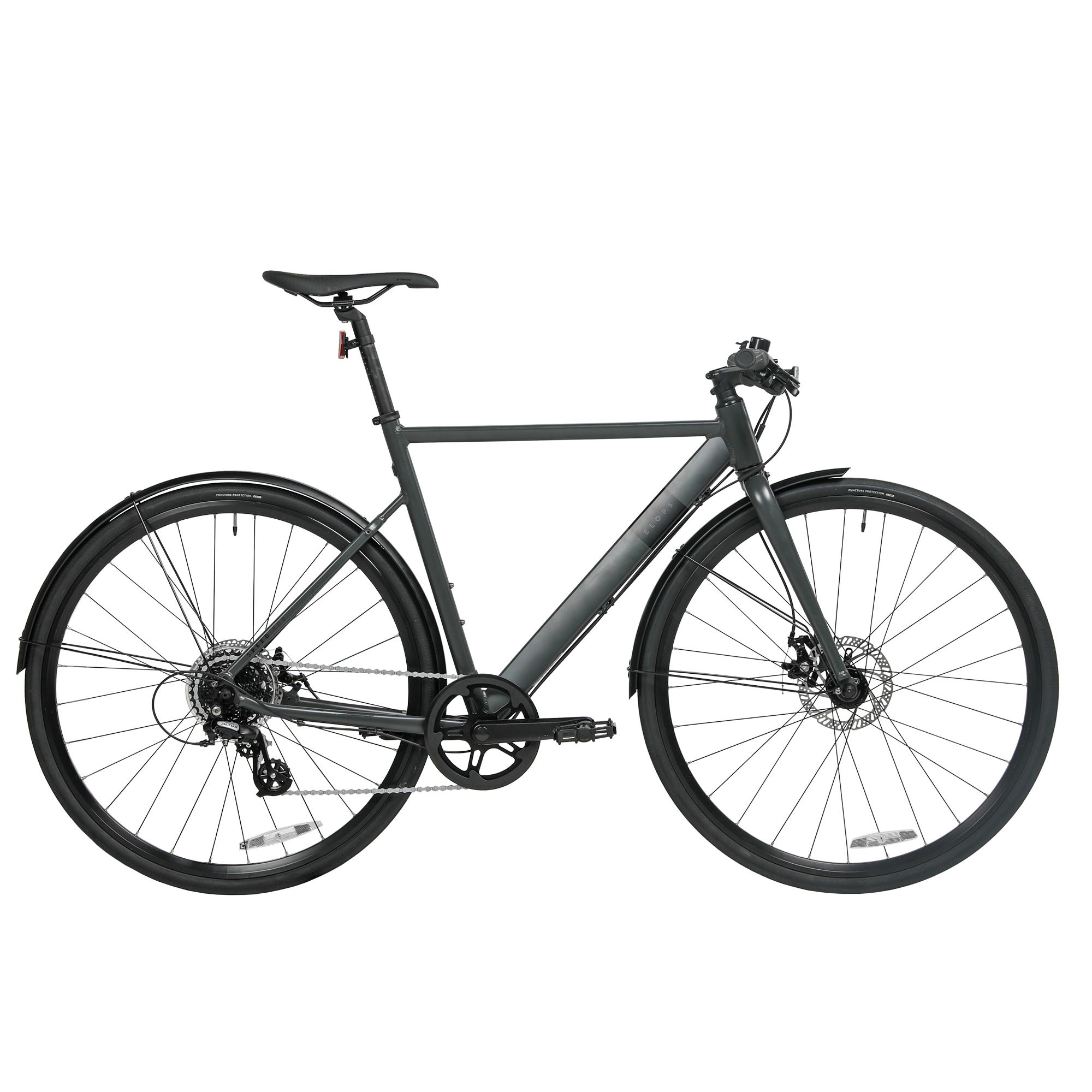 City Bike Disc Brakes - Speed 900 Grey - ELOPS