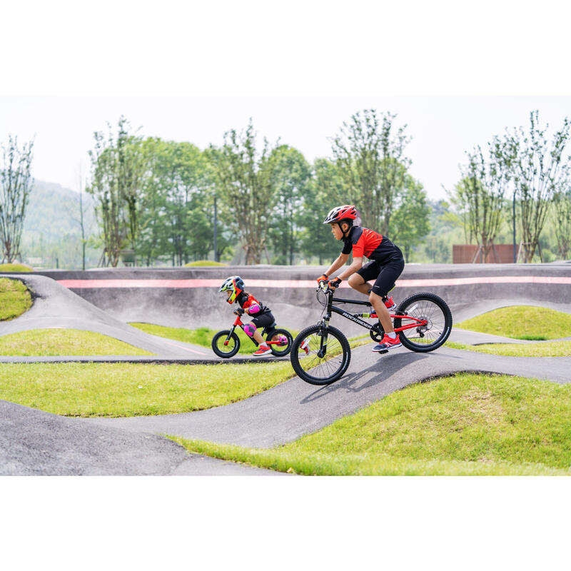 RUNRIDE 920 BALANCE BIKE - BLACK RED