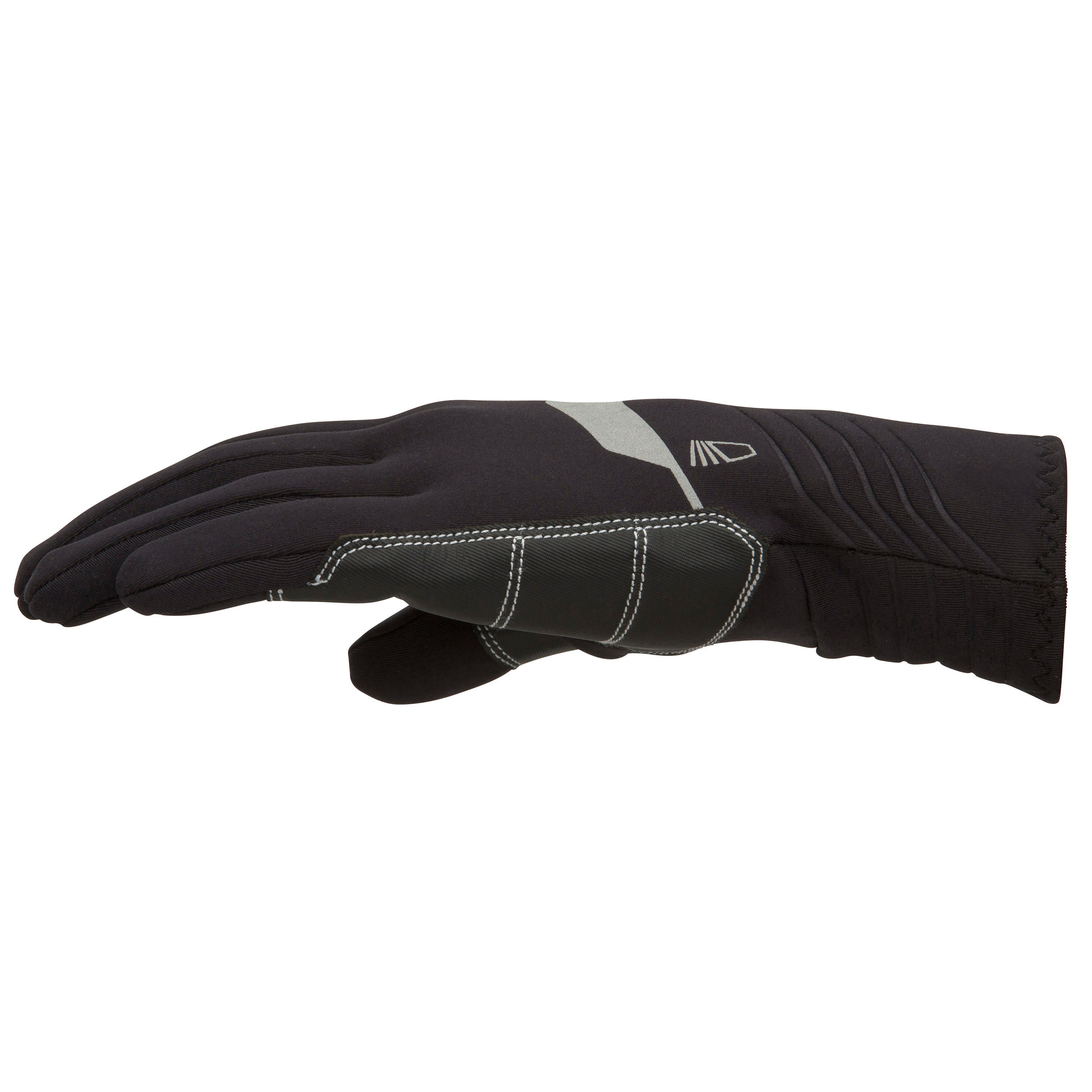 Gants de voile en néoprène - 900 noir - TRIBORD