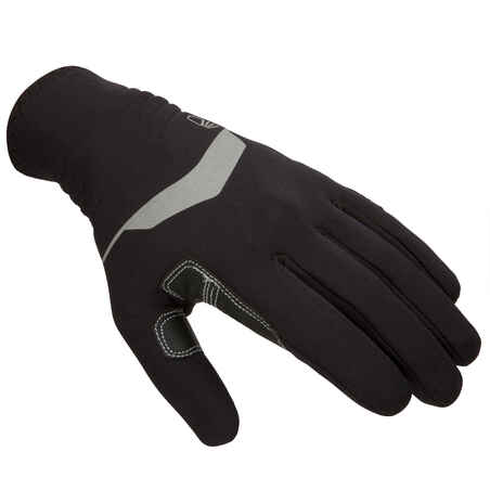 Črne neoprenske jadralne rokavice 900 za odrasle 