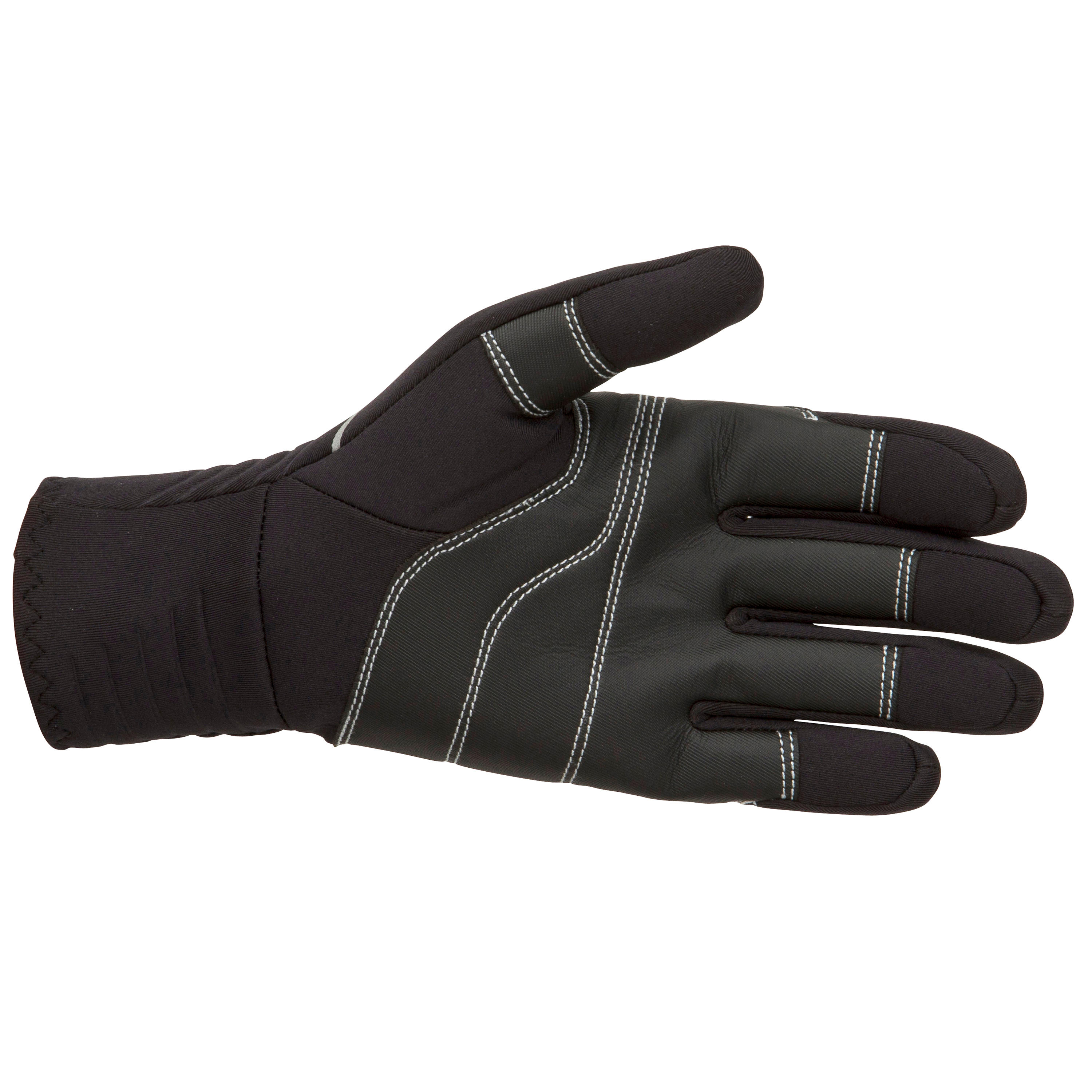 Neoprene Sailing Gloves - 900 Black - TRIBORD