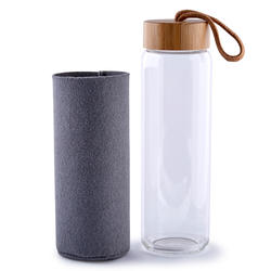 Borraccia yoga in vetro 500ml