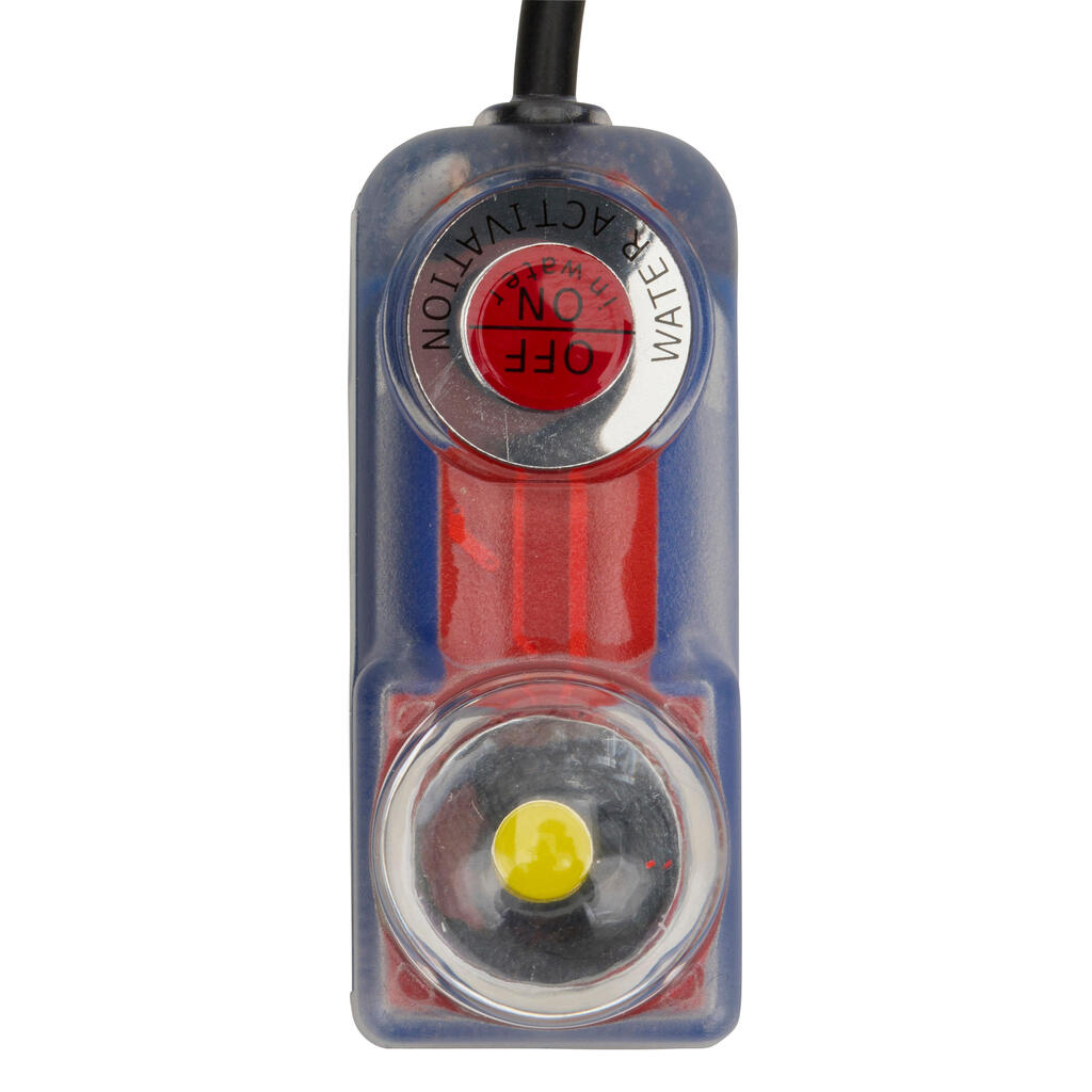 FLOATING FLASHING WATERSPORTS SAFETY LIGHT WITH 4 LEDs PLASTIMO