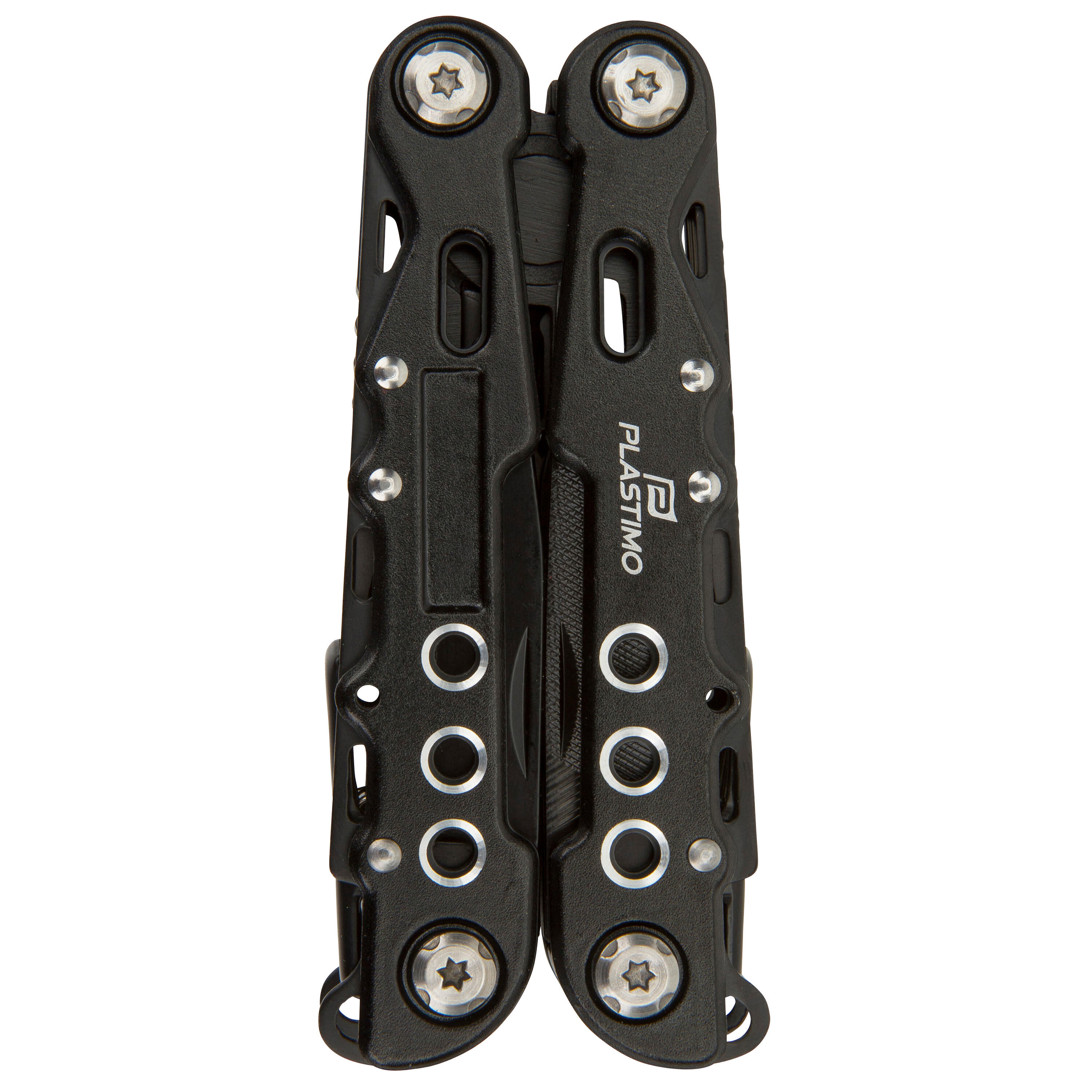 PLASTIMO Multifunction 20-tool knife/pliers made from anodised aluminium with safety lock