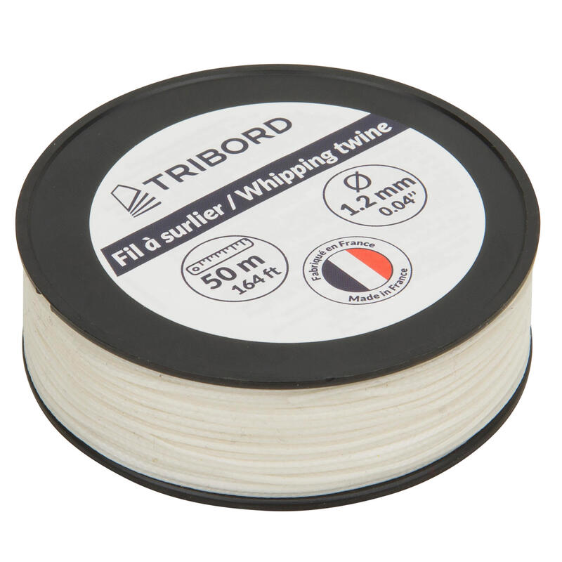 Hilo para ligadura barco 1,2 mm x 50 m blanco