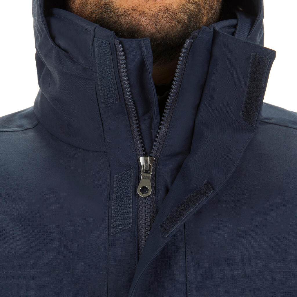 Men’s warm Sailing Jacket 100 - navy blue