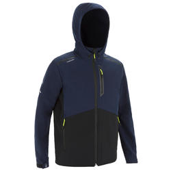 Men's Yacht Racing Softshell - Black Grey
