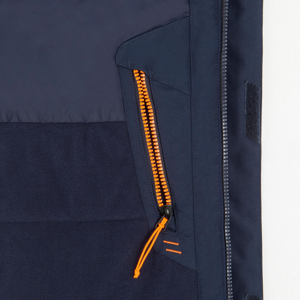 Men’s warm Sailing Jacket 100 - navy blue