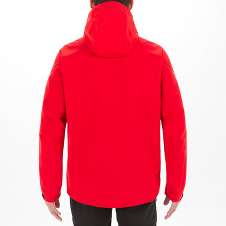 Куртка чоловіча 900 для вітрильного спорту з софтшелу вітронепроникна червона